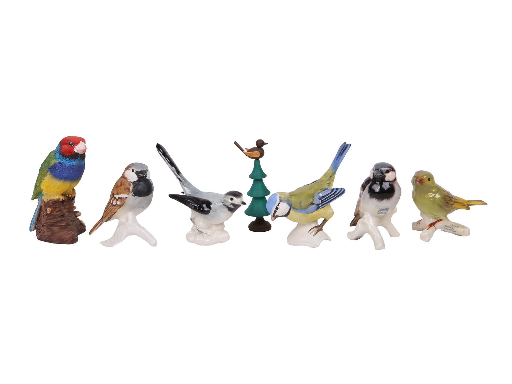 VINTAGE COLLECTION LENOX GOEBEL BIRDS FIGURINES PIC-3